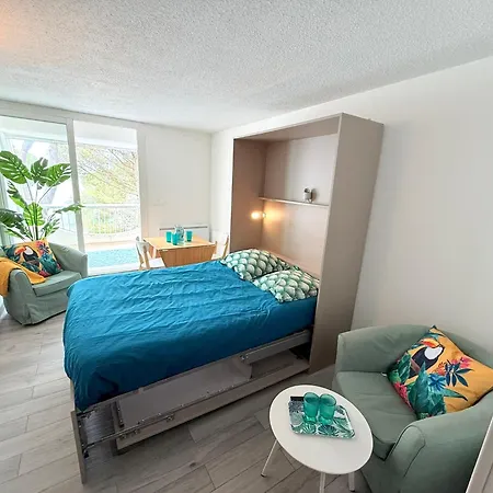 Climatise 4pers Motte Ponant, Vue Exceptionnelle Lac, Double Terrasse, Parking, Base Nautique, Golf & A Pied, Draps & Serviettes Fournis - 2eme Etage Sans Ascenceur La Grande-Motte