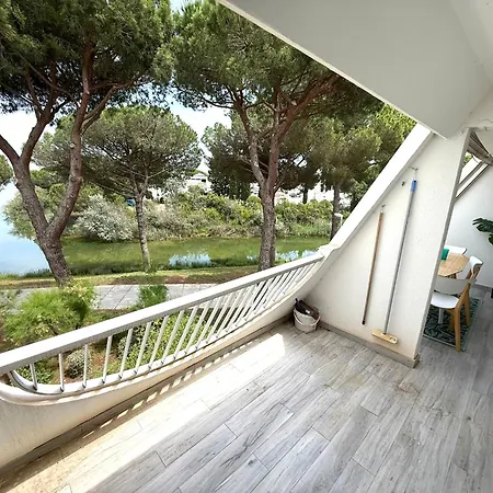 Climatise 4pers Motte Ponant, Vue Exceptionnelle Lac, Double Terrasse, Parking, Base Nautique, Golf & A Pied, Draps & Serviettes Fournis - 2eme Etage Sans Ascenceur La Grande-Motte