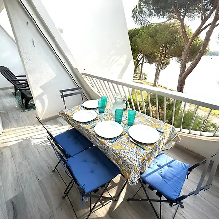 Climatise 4pers Motte Ponant, Vue Exceptionnelle Lac, Double Terrasse, Parking, Base Nautique, Golf & A Pied, Draps & Serviettes Fournis - 2eme Etage Sans Ascenceur * La Grande-Motte