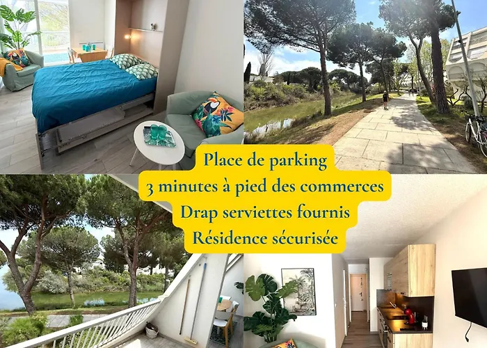 Διαμέρισμα 4pers Motte Ponant, Vue Exceptionnelle Lac, Double Terrasse, Parking, Base Nautique, Golf & A Pied, Draps & Serviettes Fournis - 2eme Etage Sans Ascenceur Λα Γκραντ-Μοτ