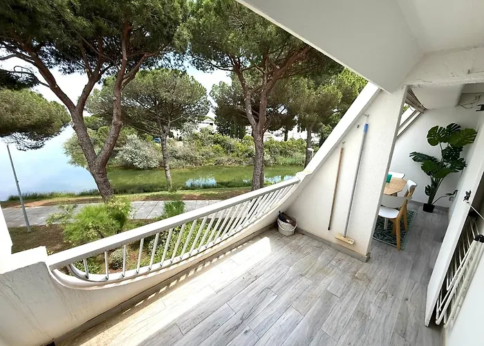 4pers Motte Ponant, Vue Exceptionnelle Lac, Double Terrasse, Parking, Base Nautique, Golf & A Pied, Draps & Serviettes Fournis - 2eme Etage Sans Ascenceur Λα Γκραντ-Μοτ