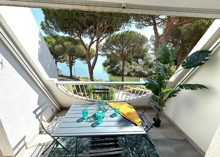 Διαμέρισμα 4pers Motte Ponant, Vue Exceptionnelle Lac, Double Terrasse, Parking, Base Nautique, Golf & A Pied, Draps & Serviettes Fournis - 2eme Etage Sans Ascenceur *